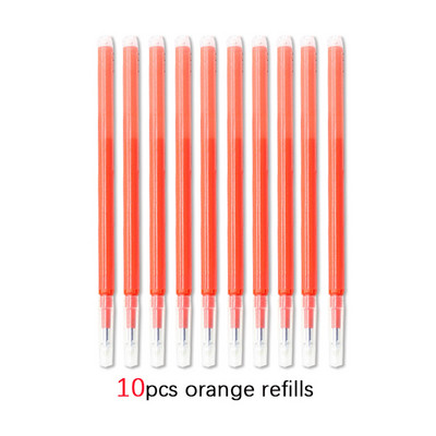 8gab./komplektā dzēšama gēla pildspalva 0,5 mm ložu uzgalis, presēšanas veids lielas ietilpības uzpildīšanas stienis 8 krāsu rakstīšana zīmējums glezna mazgājams rokturis