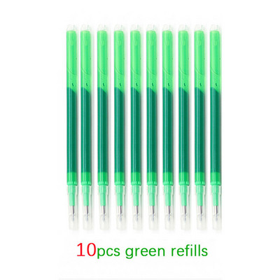 8gab./komplektā dzēšama gēla pildspalva 0,5 mm ložu uzgalis, presēšanas veids lielas ietilpības uzpildīšanas stienis 8 krāsu rakstīšana zīmējums glezna mazgājams rokturis