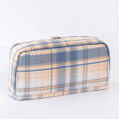Peračníky veľké Nенал Školské potreby Kawaii kórejské písacie potreby a kancelária Roztomilá školská taška pre deti Estetické veľké kockované puzdro na pero