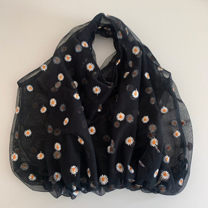 Maži permatomi tinkliniai medžiaginiai krepšiai su margumynais siuvinėti rankinė Aukštos kokybės ekologiškas vaisių krepšys, mini dekoravimo piniginė mergaitėms, moterims