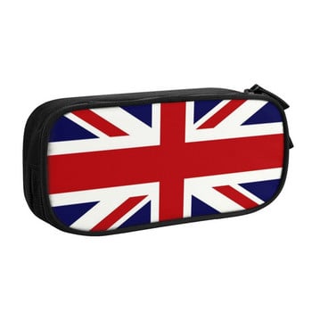 Union Jack Flag Of The UK Korean Pencil Case Boy Girl Μεγάλης χωρητικότητας πουγκί μολυβιών Students Stationery