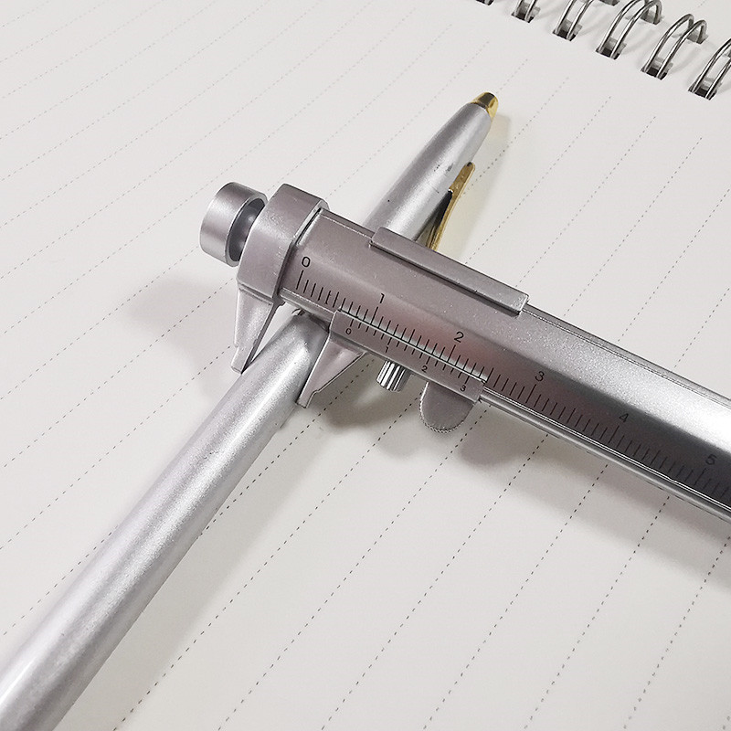 Višenamjenska olovka s gel tintom od 0,5 mm Vernier Caliper Roller kemijska olovka, pribor za pisanje, 2 boje Drop shipping 10/5/2/1 kom.