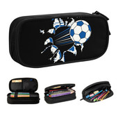 Ποδοσφαιρικός τερματοφύλακας Σχολικές μολυβοθήκες αγόρι κορίτσι μεγάλης χωρητικότητας Ποδοσφαιριστής Sport Pencil Box Φοιτητικά χαρτικά