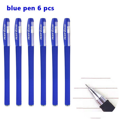 Set de rezerve de ace de pixuri cu gel de 23 buc Rechizite școlare Negru Albastru Roșu Vârf de cerneală 0,5 mm Pix non-toxic Papetărie pentru studenți de birou