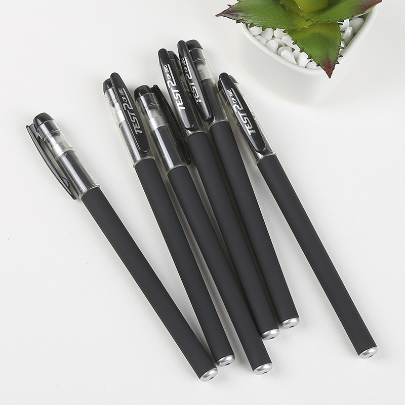 Set de rezerve de ace de pixuri cu gel de 23 buc Rechizite școlare Negru Albastru Roșu Vârf de cerneală 0,5 mm Pix non-toxic Papetărie pentru studenți de birou