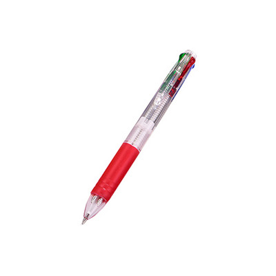 0,7 mm 4-u-1 šarena višebojna kemijska olovka 4 boje na uvlačenje kemijska olovka za ured, školski pribor, učenike, darove za djecu