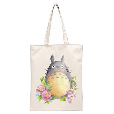 Torba za višekratnu kupnju bez lica bezličnog ispisa Ženske platnene velike torbe Eko torba s printom Torbe za kupnju na rame