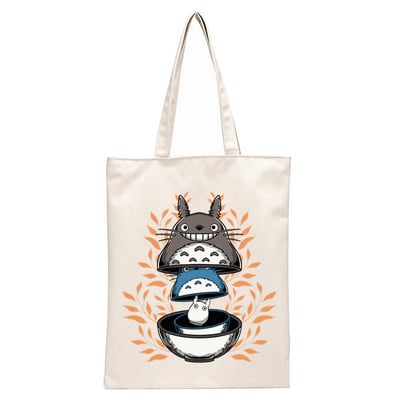 Torba za višekratnu kupnju bez lica bezličnog ispisa Ženske platnene velike torbe Eko torba s printom Torbe za kupnju na rame