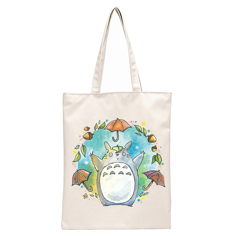 Torba za višekratnu kupnju bez lica bezličnog ispisa Ženske platnene velike torbe Eko torba s printom Torbe za kupnju na rame