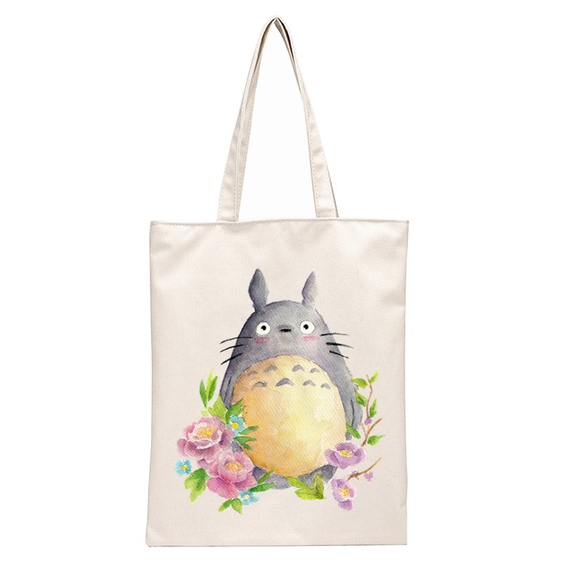 Torba za višekratnu kupnju bez lica bezličnog ispisa Ženske platnene velike torbe Eko torba s printom Torbe za kupnju na rame