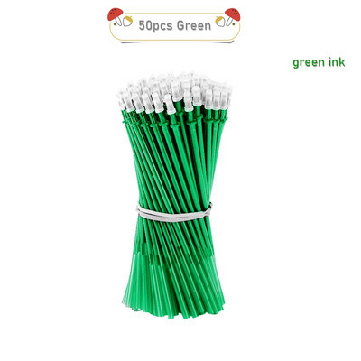 2+50 kom/set Gel olovka s plavom crnom tintom od 0,5 mm Izbrisiva šipka za punjenje Izbrisiva olovka Periva ručka Gel olovka za pisanje u školi