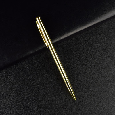 Luksuzne prilagođene kemijske olovke s logotipom Metalna zlatna srebrna gel olovka Školski i uredski materijal Pokloni Reklamna olovka Gravirana imena