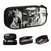 Κορεάτικες μολυβοθήκες Pablo Picasso Guernica για αγόρια Gilrs Προσαρμοσμένα έργα τέχνης Σχολική τσάντα στυλό κουτί μεγάλης χωρητικότητας