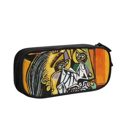 Κορεάτικες μολυβοθήκες Pablo Picasso Guernica για αγόρια Gilrs Προσαρμοσμένα έργα τέχνης Σχολική τσάντα στυλό κουτί μεγάλης χωρητικότητας