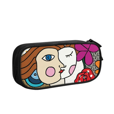 Κορεάτικες μολυβοθήκες Pablo Picasso Guernica για αγόρια Gilrs Προσαρμοσμένα έργα τέχνης Σχολική τσάντα στυλό κουτί μεγάλης χωρητικότητας