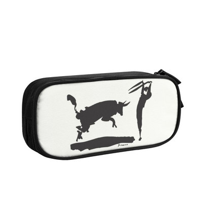 Κορεάτικες μολυβοθήκες Pablo Picasso Guernica για αγόρια Gilrs Προσαρμοσμένα έργα τέχνης Σχολική τσάντα στυλό κουτί μεγάλης χωρητικότητας