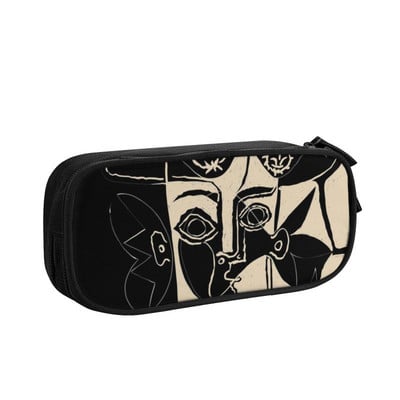 Κορεάτικες μολυβοθήκες Pablo Picasso Guernica για αγόρια Gilrs Προσαρμοσμένα έργα τέχνης Σχολική τσάντα στυλό κουτί μεγάλης χωρητικότητας