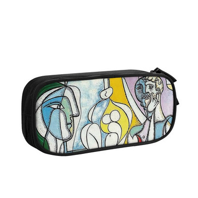 Κορεάτικες μολυβοθήκες Pablo Picasso Guernica για αγόρια Gilrs Προσαρμοσμένα έργα τέχνης Σχολική τσάντα στυλό κουτί μεγάλης χωρητικότητας