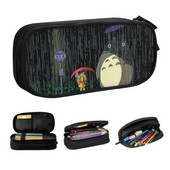 Szomszédom Totoro Iskolai tolltartók Fiú Lány Nagy kapacitású Japán Hayao Miyazaki Anime ceruzadoboz diákoknak írószerek