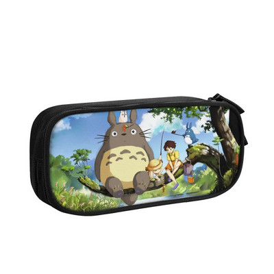 Szomszédom Totoro Iskolai tolltartók Fiú Lány Nagy kapacitású Japán Hayao Miyazaki Anime ceruzadoboz diákoknak írószerek