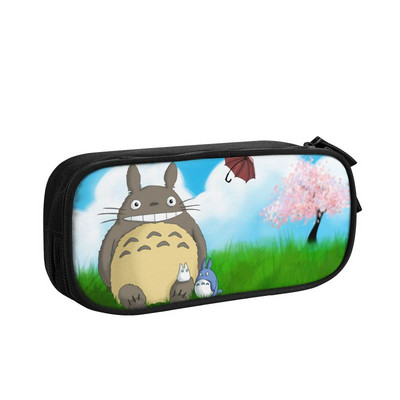 Szomszédom Totoro Iskolai tolltartók Fiú Lány Nagy kapacitású Japán Hayao Miyazaki Anime ceruzadoboz diákoknak írószerek