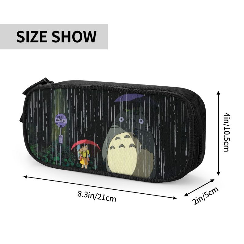 Szomszédom Totoro Iskolai tolltartók Fiú Lány Nagy kapacitású Japán Hayao Miyazaki Anime ceruzadoboz diákoknak írószerek