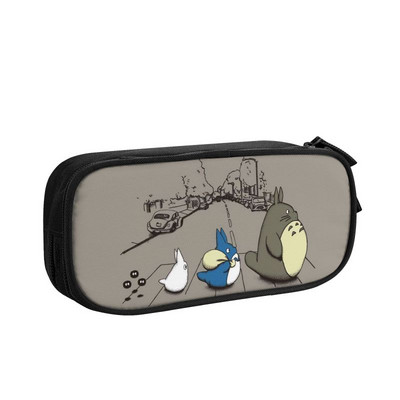 Anime My Neighbour Totoro Tocuri de creion Baiat Fata Studio de capacitate mare Hayao Miyazaki Manga Creion Geanta Studenti Papetarie