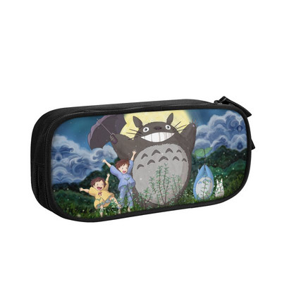 Anime My Neighbour Totoro Tocuri de creion Baiat Fata Studio de capacitate mare Hayao Miyazaki Manga Creion Geanta Studenti Papetarie