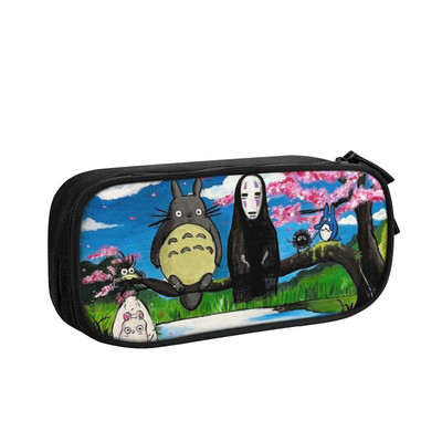 Anime My Neighbour Totoro Tocuri de creion Baiat Fata Studio de capacitate mare Hayao Miyazaki Manga Creion Geanta Studenti Papetarie