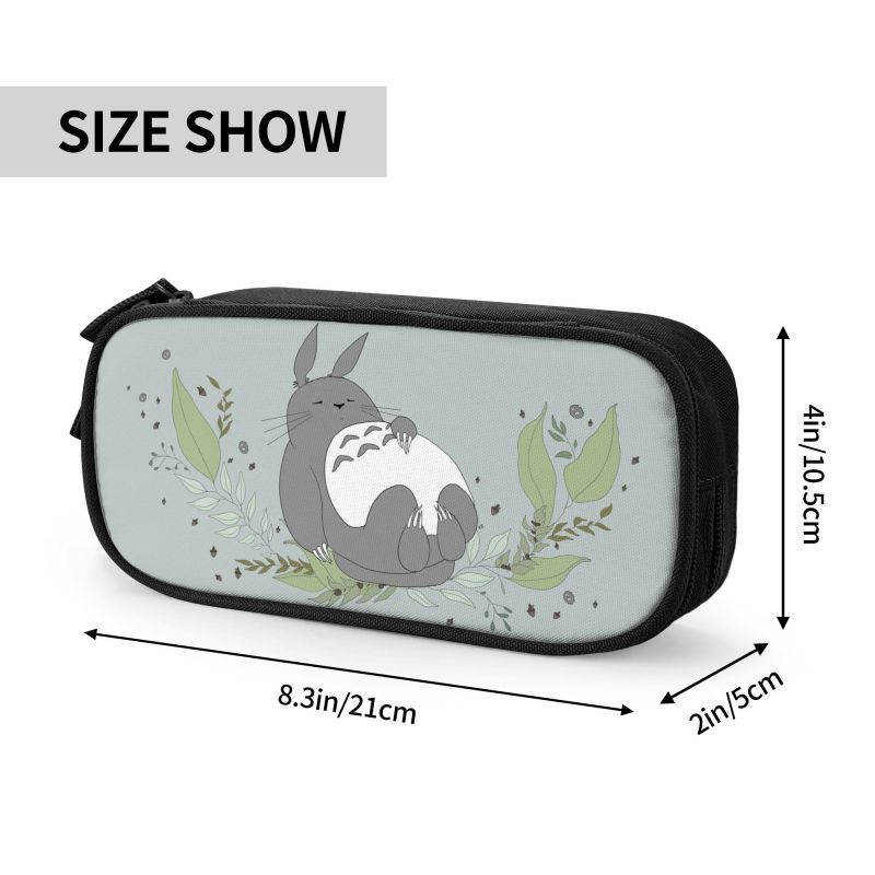 Anime My Neighbour Totoro Tocuri de creion Baiat Fata Studio de capacitate mare Hayao Miyazaki Manga Creion Geanta Studenti Papetarie