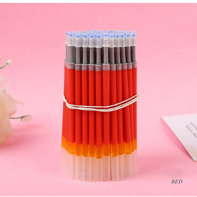 0,5 mm ievelkamu gēla pildspalvu komplekts, melns/sarkans/zils tintes lodīšu punkts rakstīšanai parakstu pildspalvu uzpildīšanai Biroja skolas piederumi Kancelejas piederumi