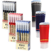 0,35 stilou cu cerneală gel negru albastru roșu pix cu bilă extra-fin tijă ac stil japonez uscare rapidă pentru papetărie școlară de birou