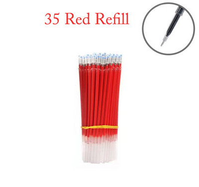 0,35 stilou cu cerneală gel negru albastru roșu pix cu bilă extra-fin tijă ac stil japonez uscare rapidă pentru papetărie școlară de birou