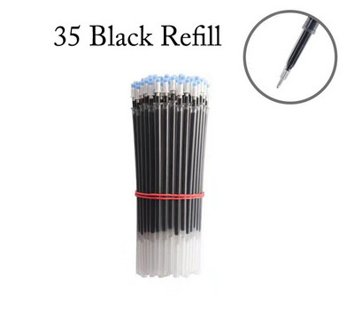 0,35 stilou cu cerneală gel negru albastru roșu pix cu bilă extra-fin tijă ac stil japonez uscare rapidă pentru papetărie școlară de birou