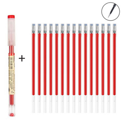 0,35 stilou cu cerneală gel negru albastru roșu pix cu bilă extra-fin tijă ac stil japonez uscare rapidă pentru papetărie școlară de birou