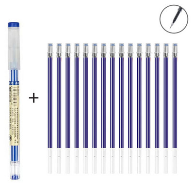 0,35 stilou cu cerneală gel negru albastru roșu pix cu bilă extra-fin tijă ac stil japonez uscare rapidă pentru papetărie școlară de birou