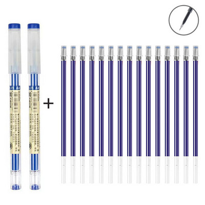 0,35 stilou cu cerneală gel negru albastru roșu pix cu bilă extra-fin tijă ac stil japonez uscare rapidă pentru papetărie școlară de birou