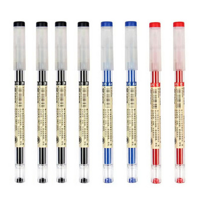 0,35 stilou cu cerneală gel negru albastru roșu pix cu bilă extra-fin tijă ac stil japonez uscare rapidă pentru papetărie școlară de birou