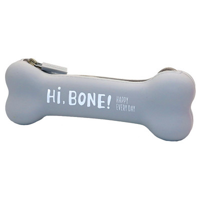 1 db robbanásszerű modellek cukorka színek csont alakú szilikagél ceruza kreatív ceruzadoboz diák tolltartó Aranyos iskolai kellékek