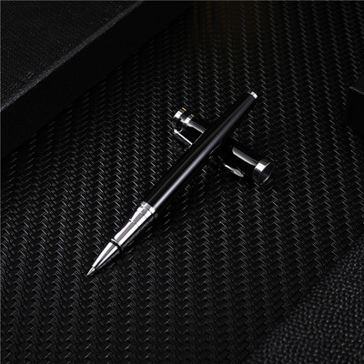Luksusa sudraba pārklājums Lodīšu pildspalva Metāla lodīšu pildspalvas skolai Vulpen Kancelejas preču plūme Penna stilografica Vulpen boligrafo 03732