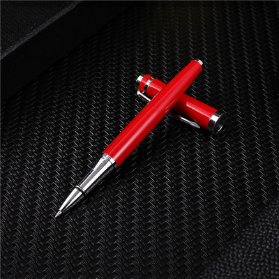 Luksusa sudraba pārklājums Lodīšu pildspalva Metāla lodīšu pildspalvas skolai Vulpen Kancelejas preču plūme Penna stilografica Vulpen boligrafo 03732