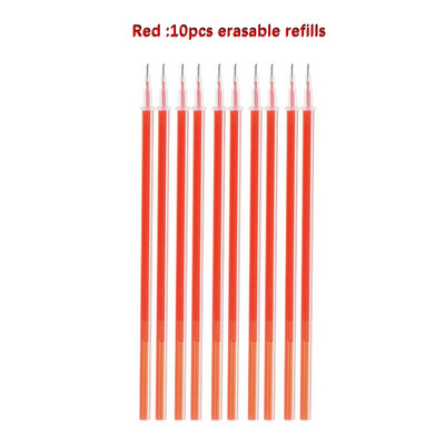 Haile Kawaii set tinte u boji Set izbrisljivih olovki s perivom drškom Kemijske olovke za ured Školski pribor Pismeni ispit Rezervni pribor