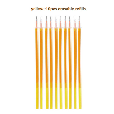 Haile Kawaii set tinte u boji Set izbrisljivih olovki s perivom drškom Kemijske olovke za ured Školski pribor Pismeni ispit Rezervni pribor
