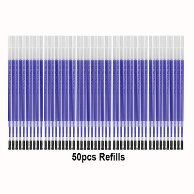 Gēla pildspalva 0,35 MM melna/zila/sarkana tintes uzpildes caurspīdīgs stienis roktura marķieru pildspalvām Skolas biroja parakstu rakstīšanai stacionāra