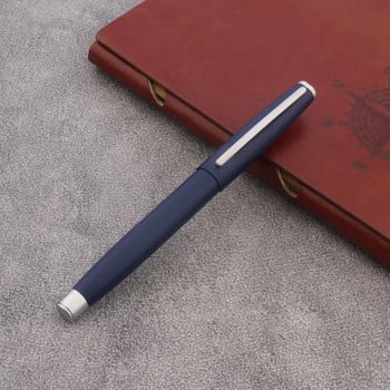 2022 Quality 406 Metal Rollerball Pen Frosted Blue Stationery Σχολικά προμήθειες γραφείου Signature μελάνι στυλό Νέο δώρο