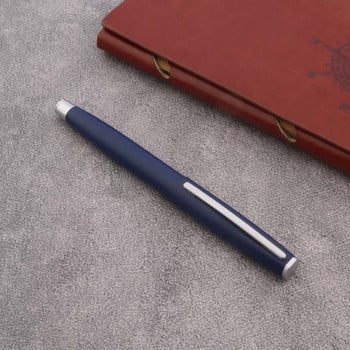 2022 Quality 406 Metal Rollerball Pen Frosted Blue Stationery Σχολικά προμήθειες γραφείου Signature μελάνι στυλό Νέο δώρο