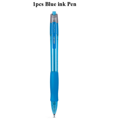 Deli gel olovke na uvlačenje, 0,5 mm Extra Fine Point Bullet Blue Refills, glatko pisanje, brzo sušenje, školski uredski poslovni pribor