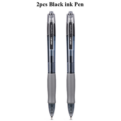 Deli gel olovke na uvlačenje, 0,5 mm Extra Fine Point Bullet Blue Refills, glatko pisanje, brzo sušenje, školski uredski poslovni pribor