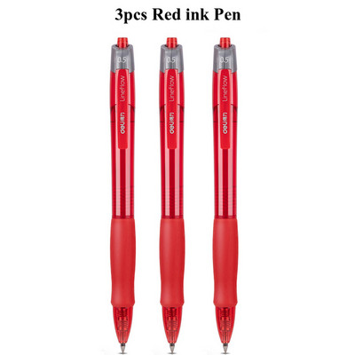 Deli gel olovke na uvlačenje, 0,5 mm Extra Fine Point Bullet Blue Refills, glatko pisanje, brzo sušenje, školski uredski poslovni pribor