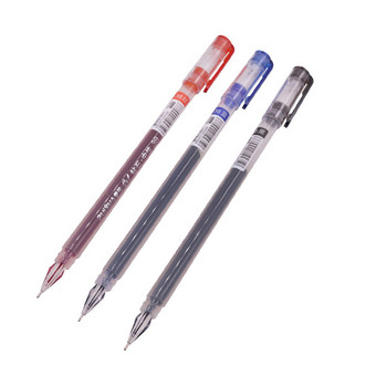 6 τεμ./Σετ 0,38mm Μελάνι μεγάλης χωρητικότητας Diamond Tip Gel Pen Μαύρο/Μπλε/Κόκκινο Ανταλλακτικό Εξεταστική Υπογραφή Σχολική Γραφή